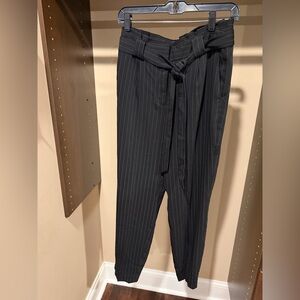 Express Black Pinstripe Women's Pants